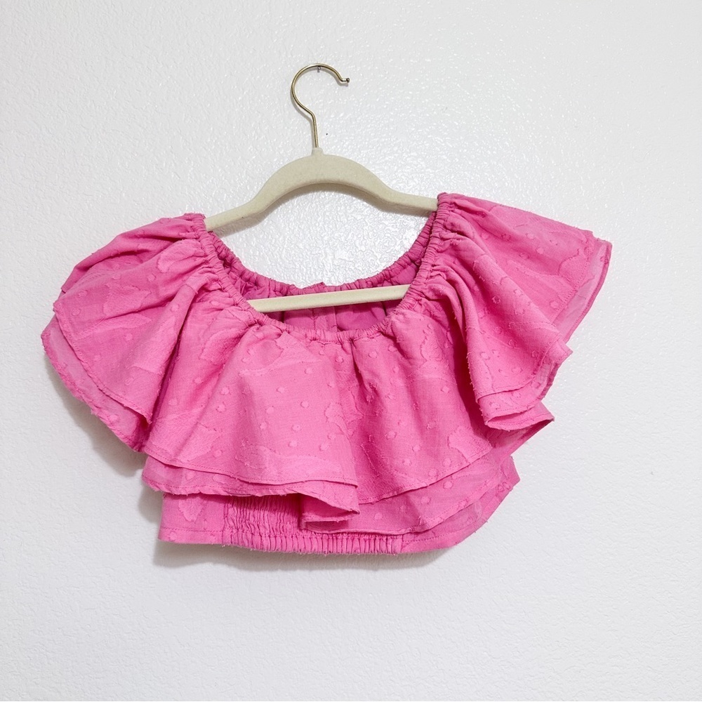 Revolve Place Nationale La Jungle Top in Pink S - Picture 6 of 7
